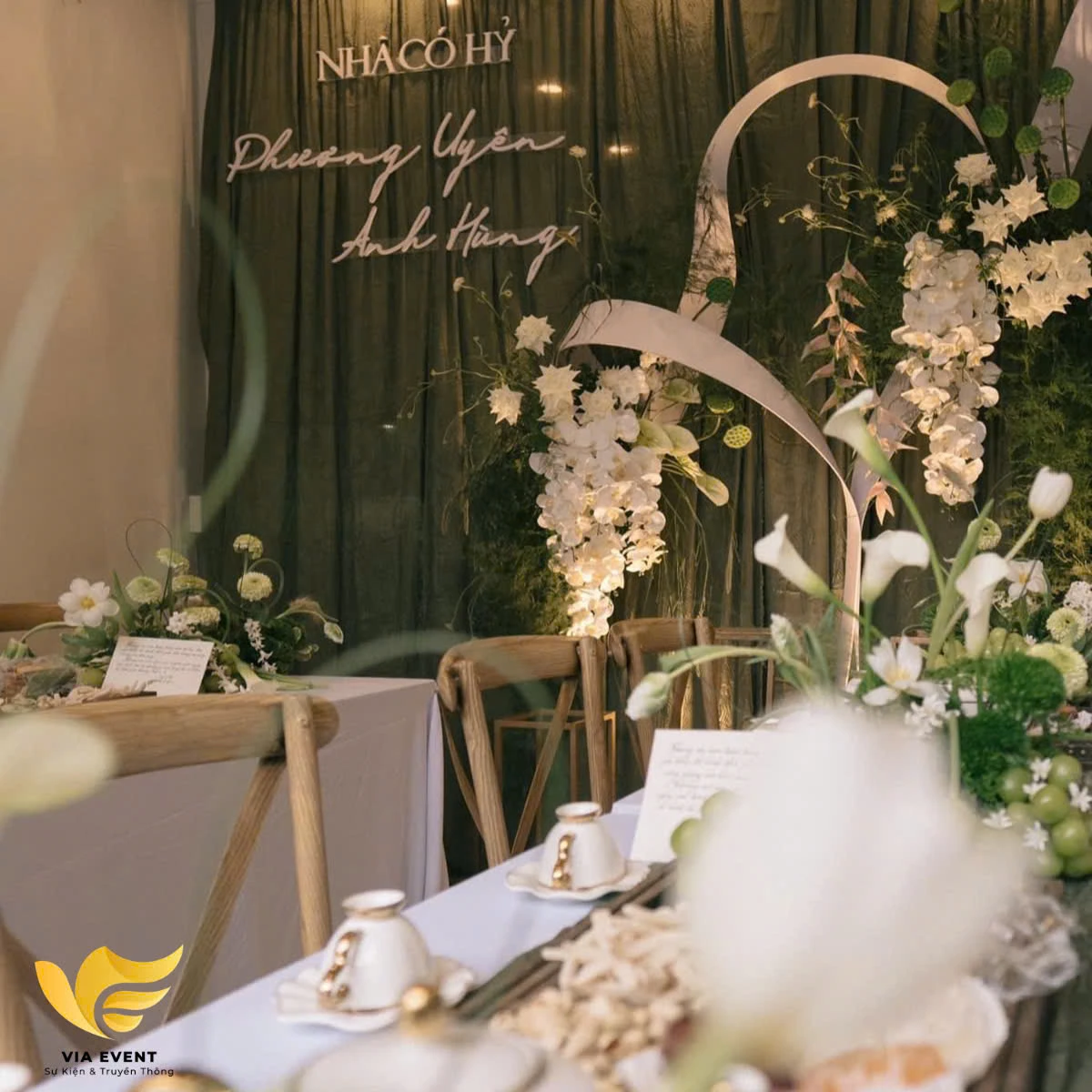 DECOR TIỆC CƯỚI – HỶ – ĂN HỎI – ĐƠN GIẢN