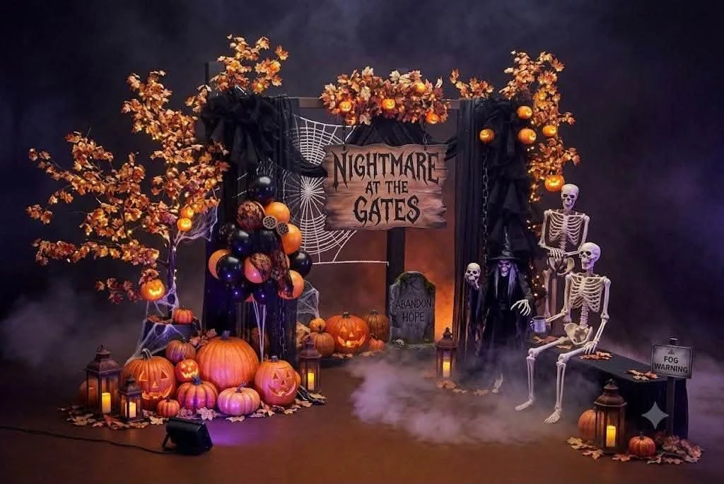 tiểu cảnh trang trí Halloween