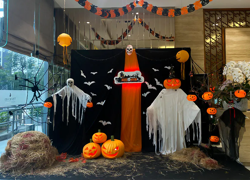 trang trí Halloween
